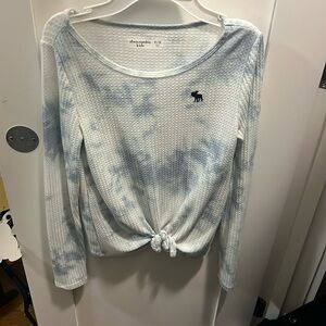 Abercrombie Kids tie dye long sleeve thermal